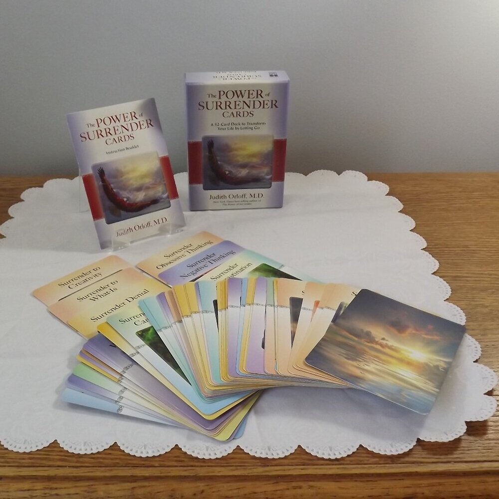 The Power of Surrender Cards with Guidebook by Judith Orloff, M.D.
